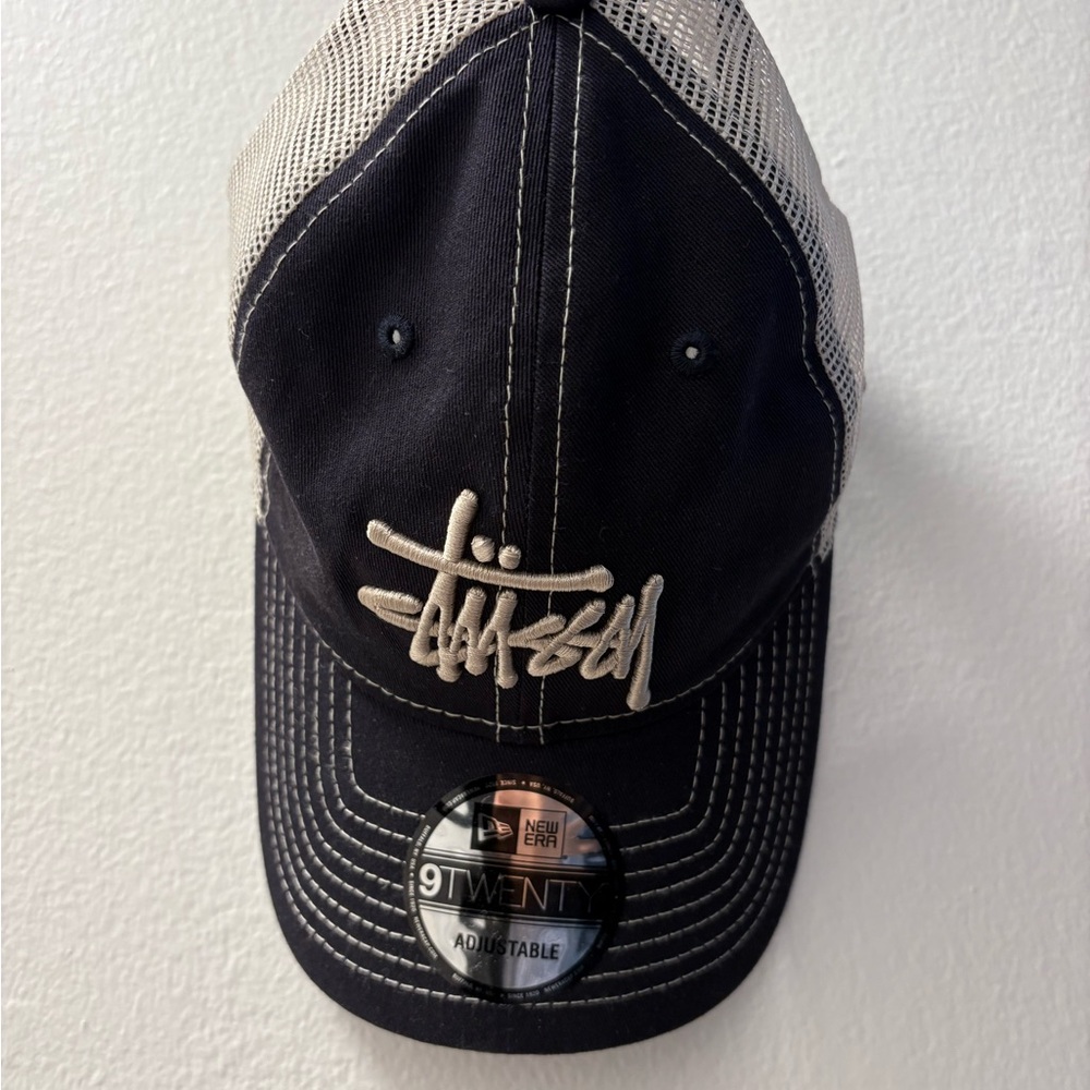 Stussy Navy Adjustable Cap